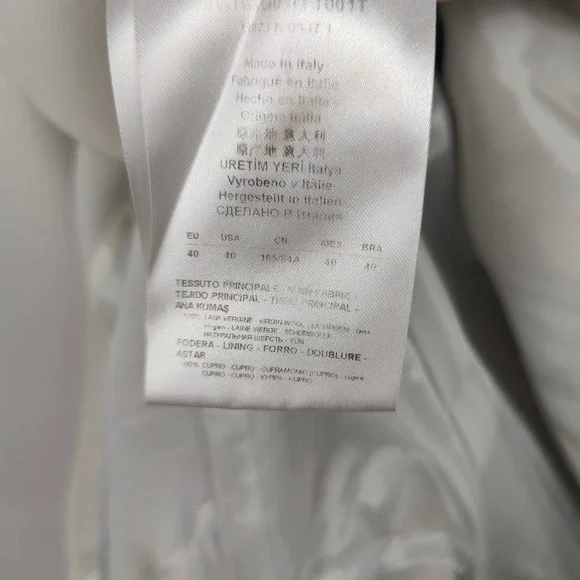 Giorgio Armani Cream White Blazer - Picture 12 of 13